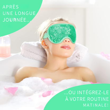 Masque Yeux Froid Réutilisable — Regard Reposé en 10 Minutes