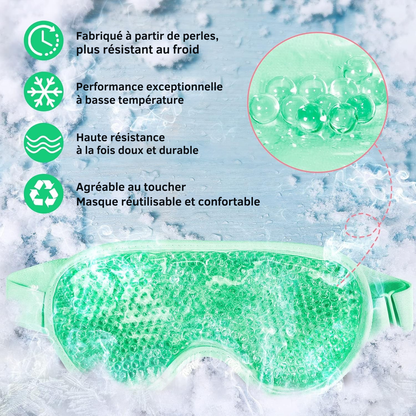 Masque Yeux Froid Réutilisable — Regard Reposé en 10 Minutes