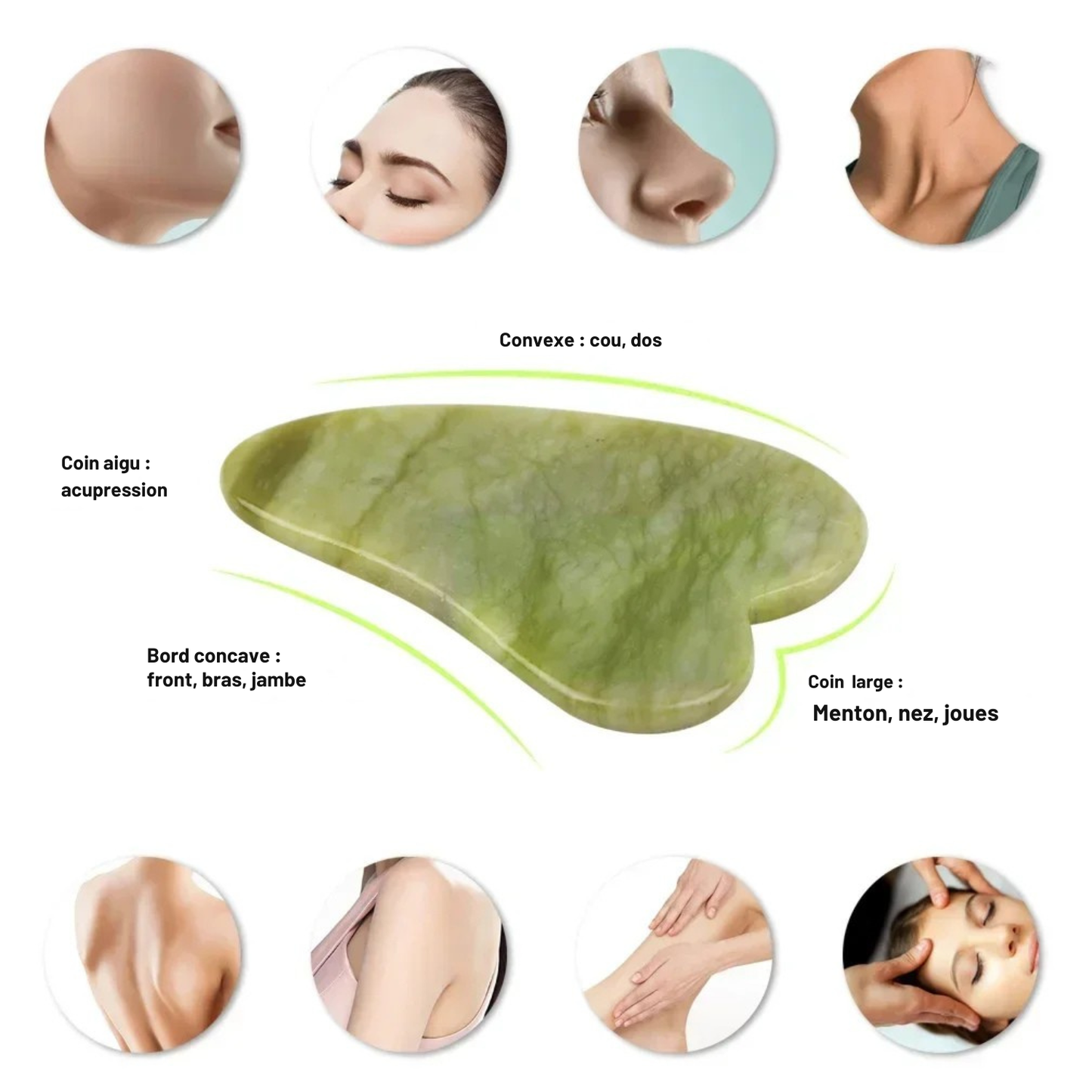 Set Jade Roller & Gua Sha — Rituel Sculptant Visage