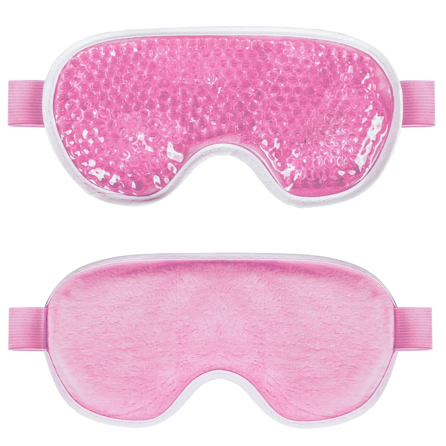 Masque yeux froid anti-poches — gel intégré maintien froid uniforme