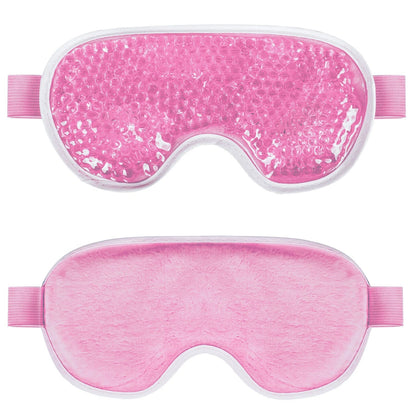 Masque yeux froid anti-poches — gel intégré maintien froid uniforme